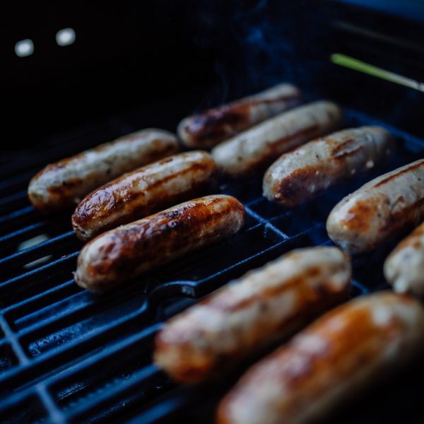 Sausage Sizzle and Salads